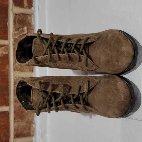 Olive Booties - Picture 2 of 10